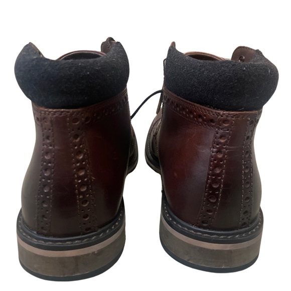 Leather boots